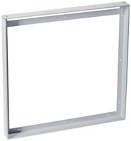 Aufbaurahmen SLV für I-VIDUAL, LED-Panel 625×625mm silbergrau