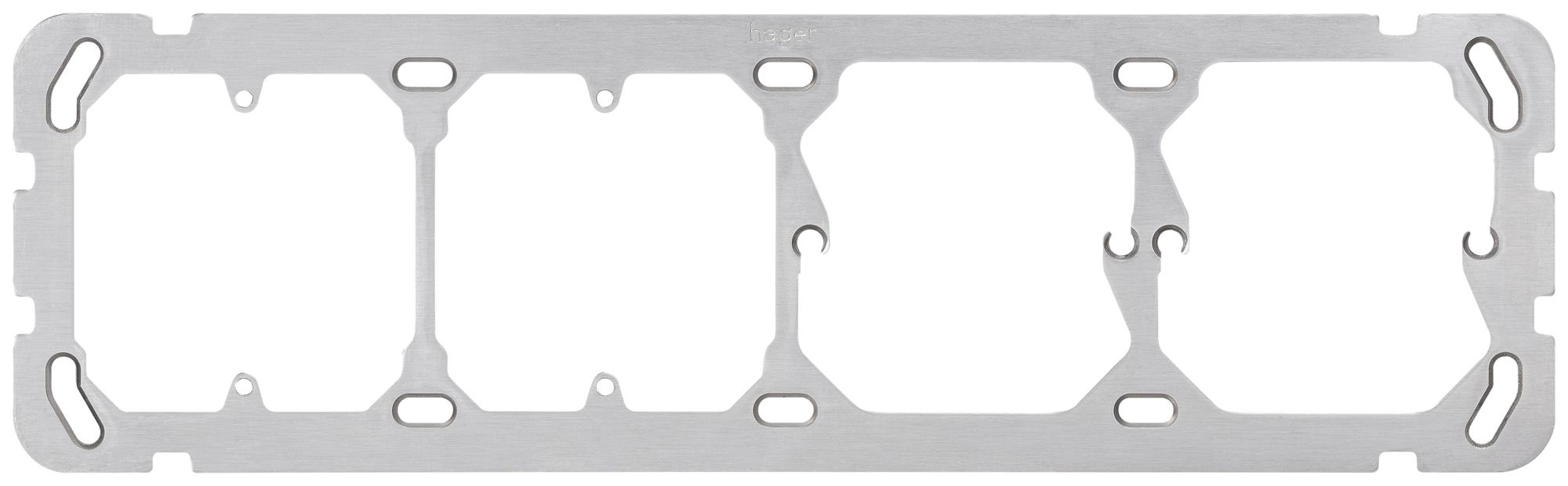 UP-Befestigungsplatte I-I-I-I 2×Multimedia