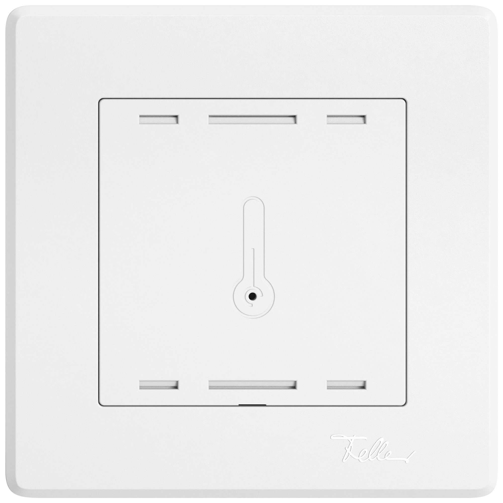 Commande p.capteur de température ENC EDIZIO.liv Wiser SNAPFIX® 96×96mm bc