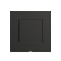 Druckschalter 1K/1T Edue Wiser schwarz