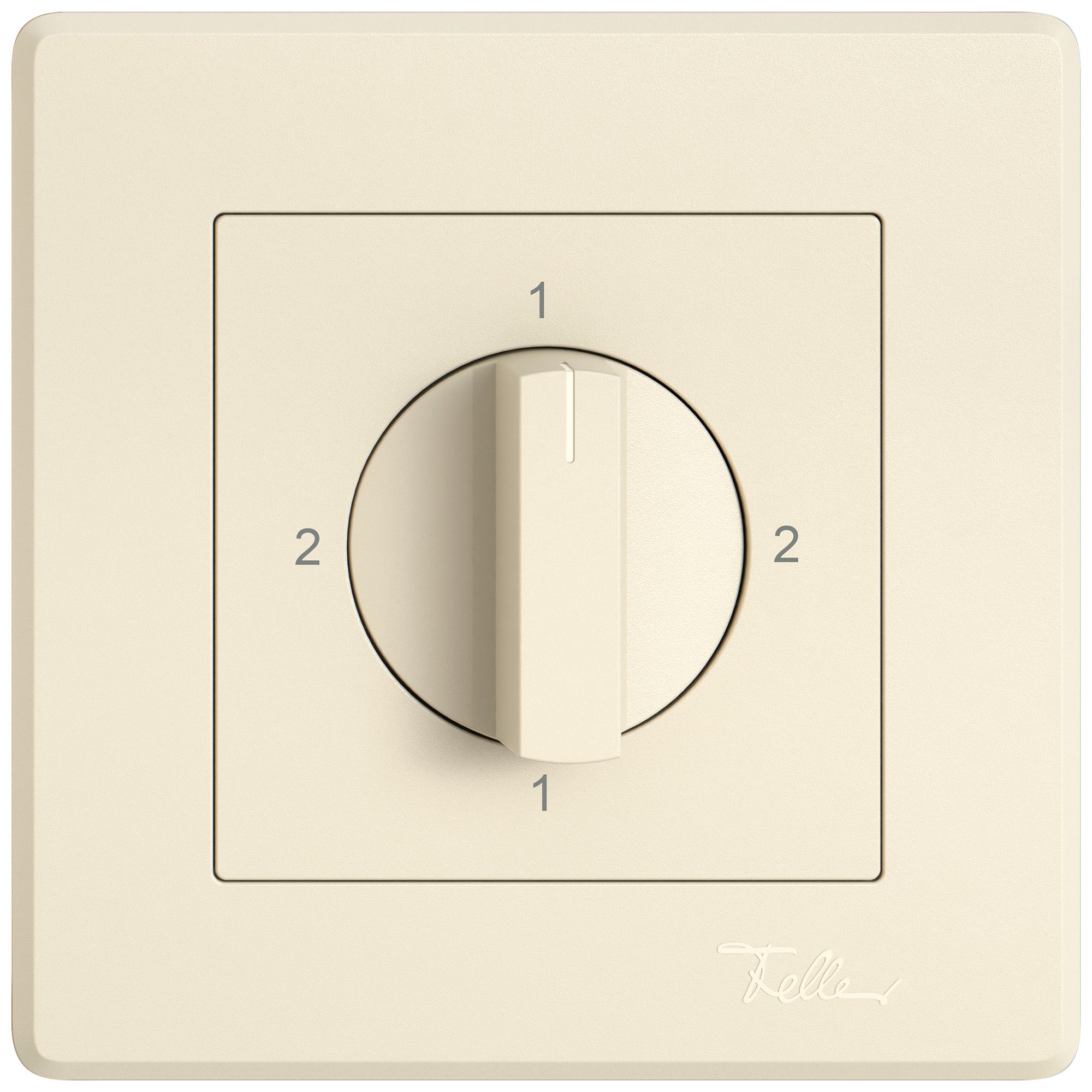UP-Montageset EDIZIO.liv SNAPFIX® f.Drehschalter m.Griff 2-1-2-1 cr