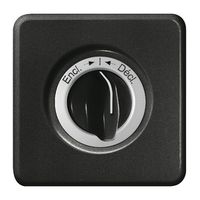 Kit front. INC Encl. -I-Décl. nero per contatto rotativo FH