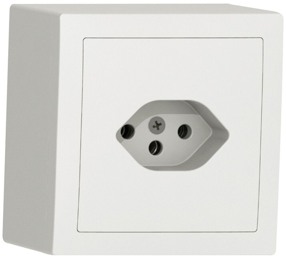 AP-Steckdose SIDUS T13 weiss