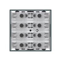 Taster KNX KAL f.8×Tasten 8×Betätigungspunkte LED anthrazit