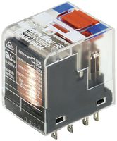 Relè WM RCM570024 4CO AgNi 22.8…31.2VDC 6A/240VAC tasto di controllo
