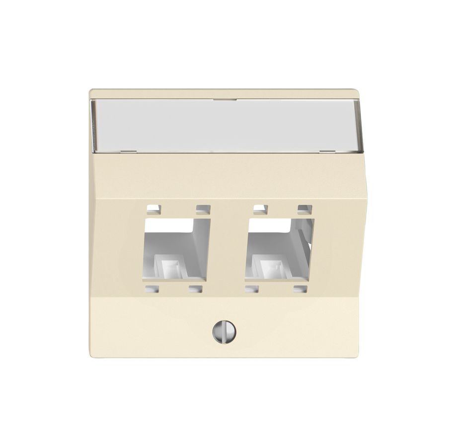 Montageset EDIZIO.liv SNAPFIX® für freenet Kat.5e/6 Adapter 2× cr