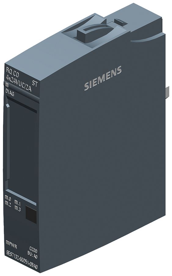 Module de relais API Siemens SIMATIC ET200SP RQ 4×24VDC/2A ST A0 CC00
