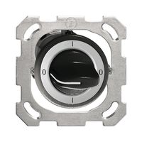 UP-Drehschalter FH 0/1L schwarz mit Drehgriff