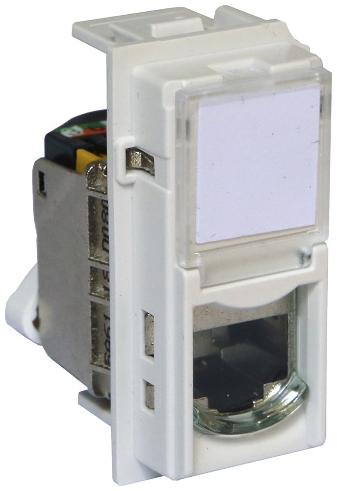 Prise de données Living Now catégorie 6A UTP 1 module sand