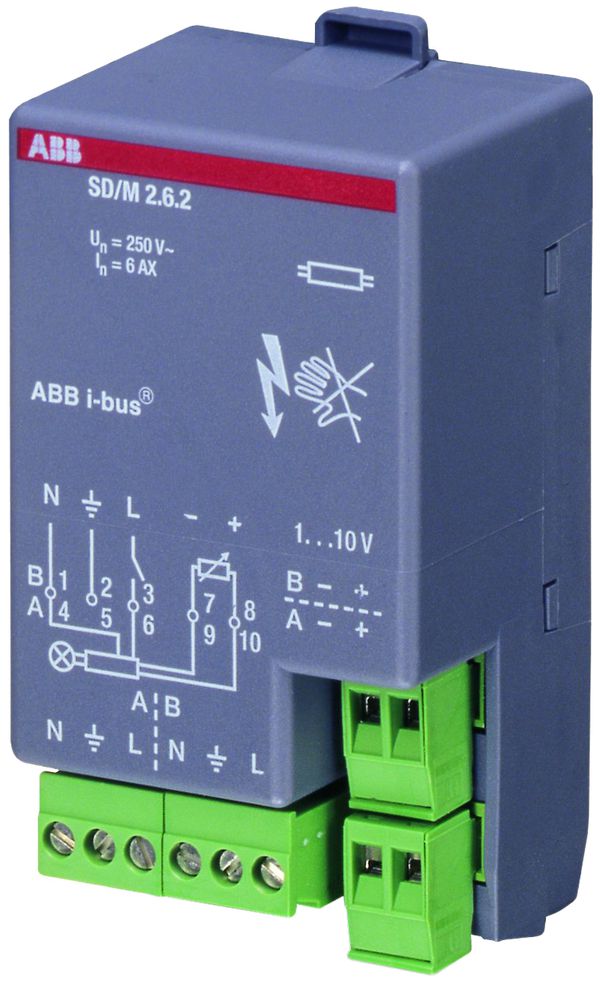 Modulo attuatore-variatore KNX ABB SD/M 2.6.2