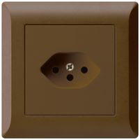 UP-Steckdose kallysto.line T13 braun