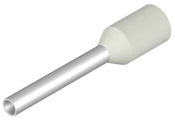 Estremità di cavo Weidmüller H isolata 0.75mm² 10mm bianco sciolto