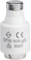 D-Sicherung DTIII 50A 500V gG mit Kennmelder