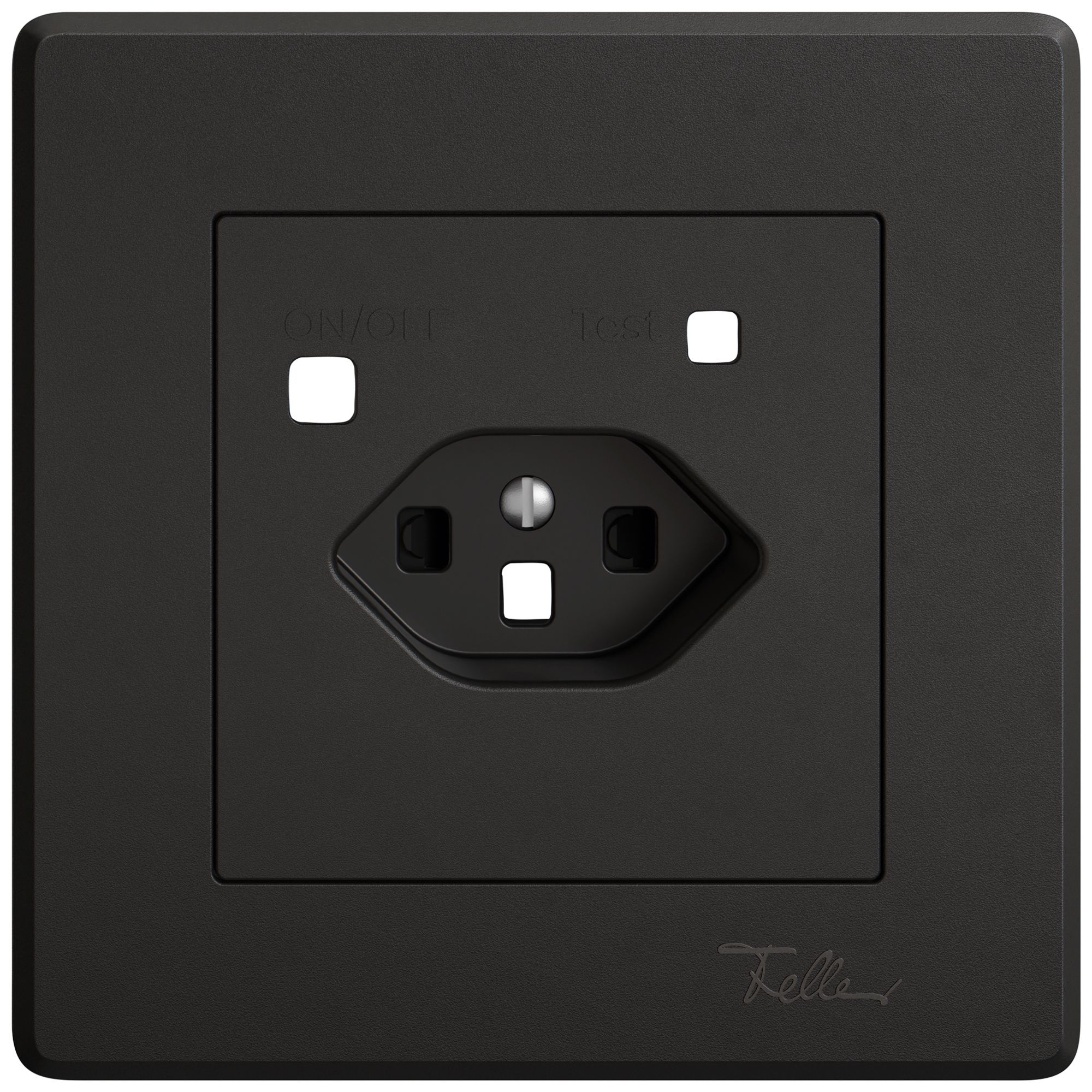 UP-Montageset EDIZIO.liv SNAPFIX® f.Fehlerstrom-Schutzsteckdose T23 Shutter sz