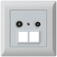 UP-Multimediadose kallysto.line R/TV 10.5dB 2GHz hellgrau