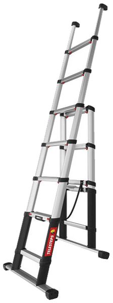 Teleskopleiter TELESTEPS Combi Alu 7 Sprossen 0.73…2.3m max.150kg