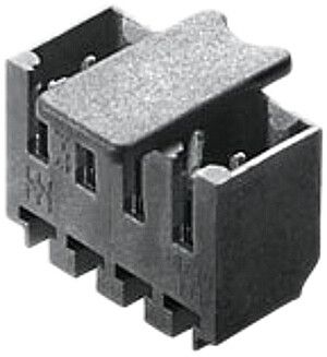 Connettore maschio Weidmüller SL-SMT chiuso THT/THR 3.5mm 4L 180° 1.5mm