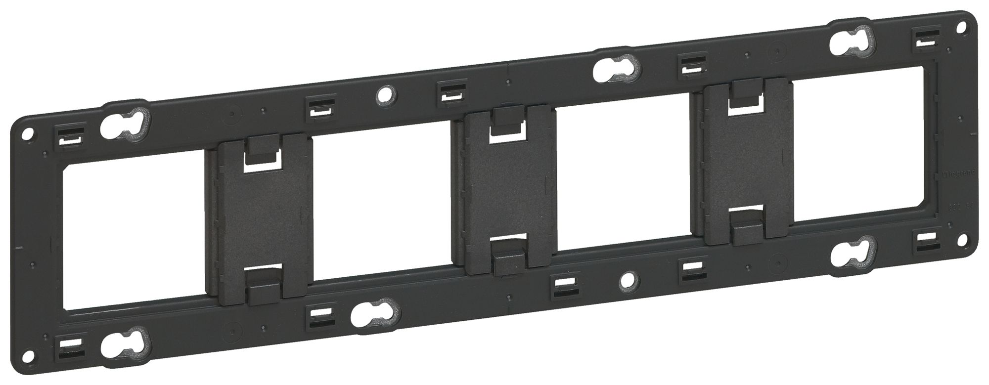 Befestigungsplatte für Batibox Legrand 1×2×4 Module