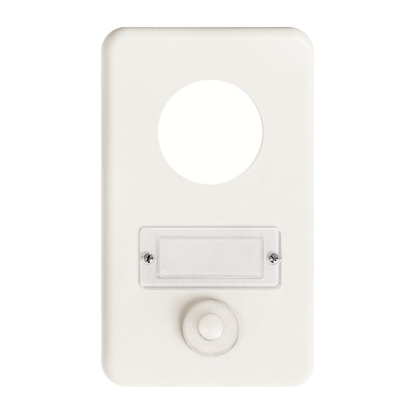 Combinaison ENC I-I vide+ sonnerie FH blanc avec porte-éti.