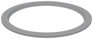 Bague décorative LEDVANCE COMFORT aluminium Ø265×12.4mm gris