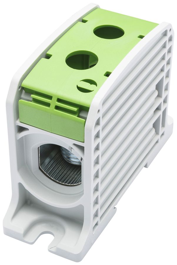 Bloc de distribution Bals RKA 185 1P 353A 1×entrée 1×sortie 10…95mm² vert