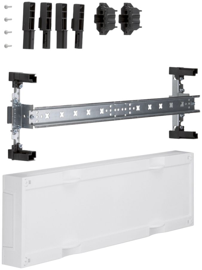 Baustein Hager univers N 150×500mm für Reihenklemmen waagrecht