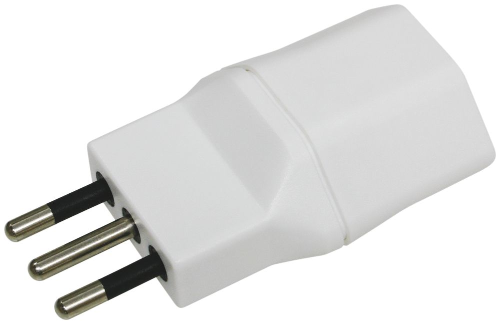 Adapter Steffen T13 Kupplung Stecker Italien 10A