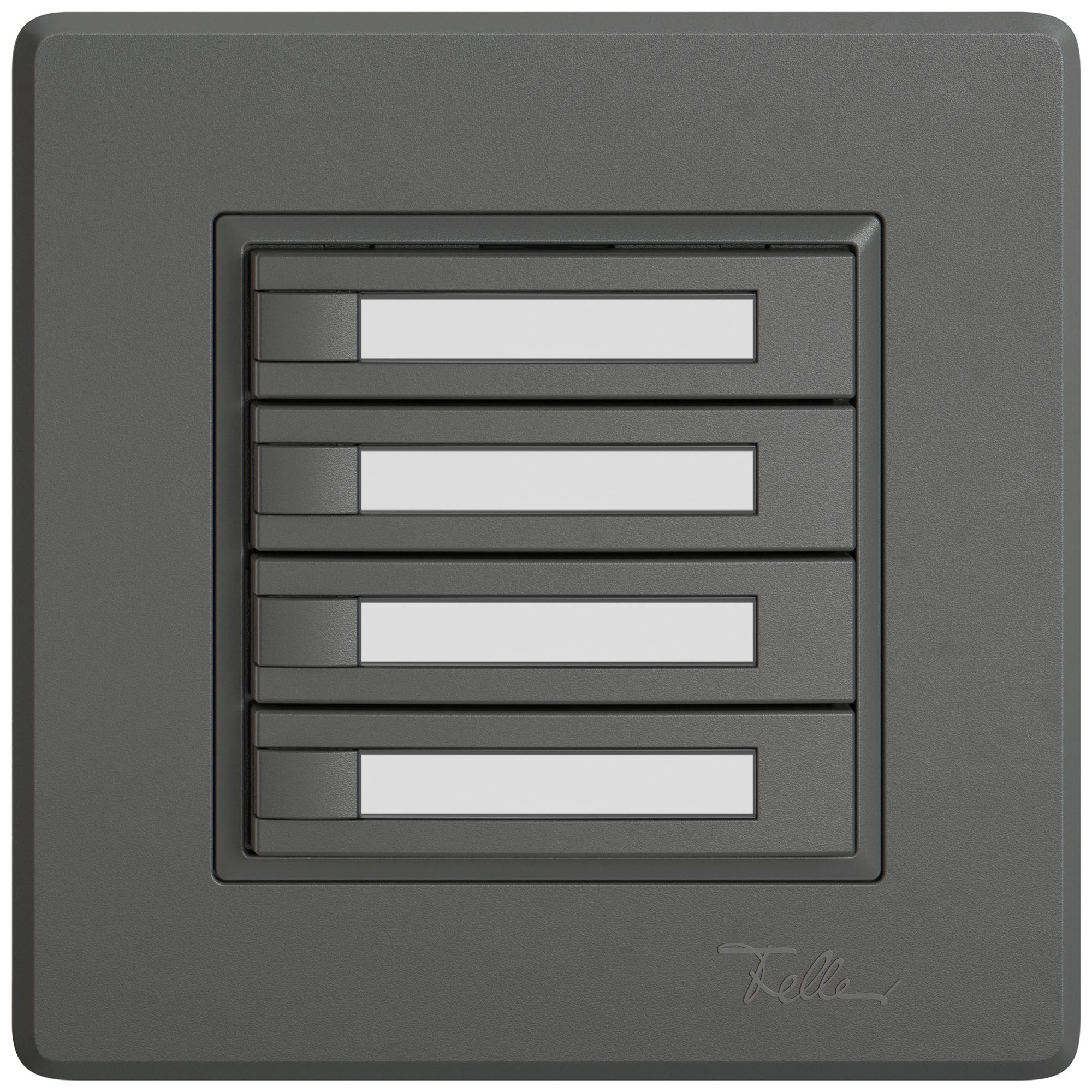 UP-Universaltaster EDIZIO.liv UNI SNAPFIX® o.LED 4× 1-Tbed.Pap.dgu