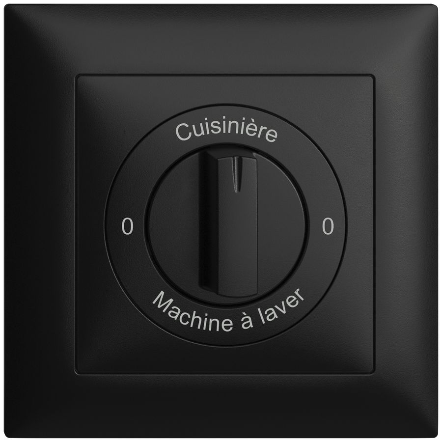 Kit front. 0-Cuisinière-0-Machine à laver EDIZIOdue nero