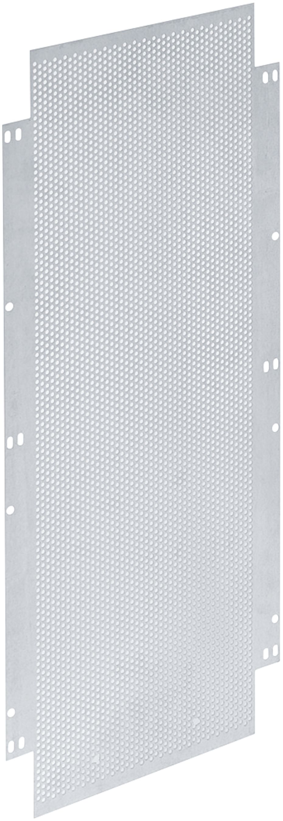 Plaque de montage Hager univers N 570×247mm poinçonnage acier