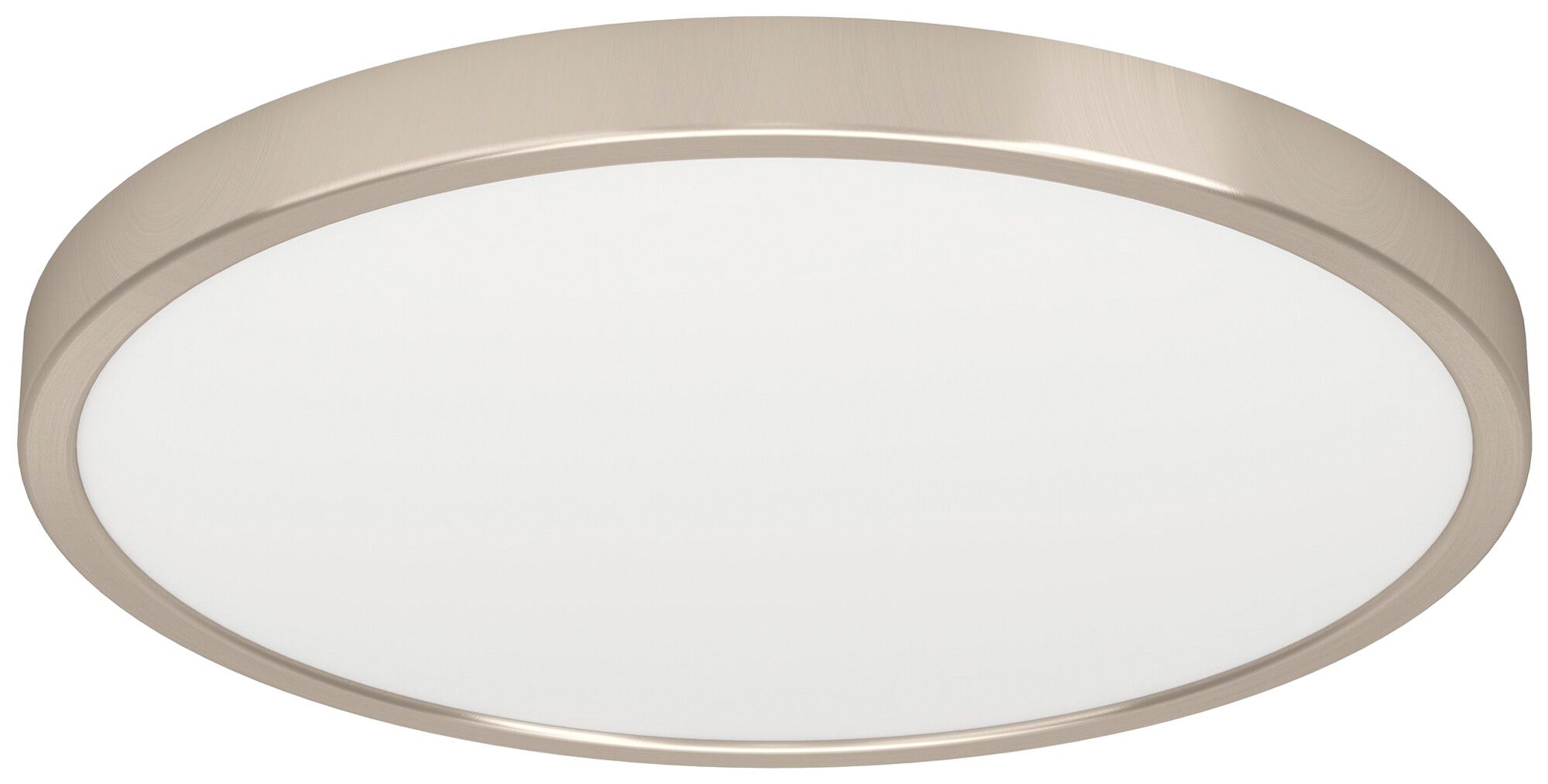 LED-Deckenleuchte Eglo FUEVA 21W 0…2850lm 2700…6500K IP44 DIM Ø389×25mm Nickel