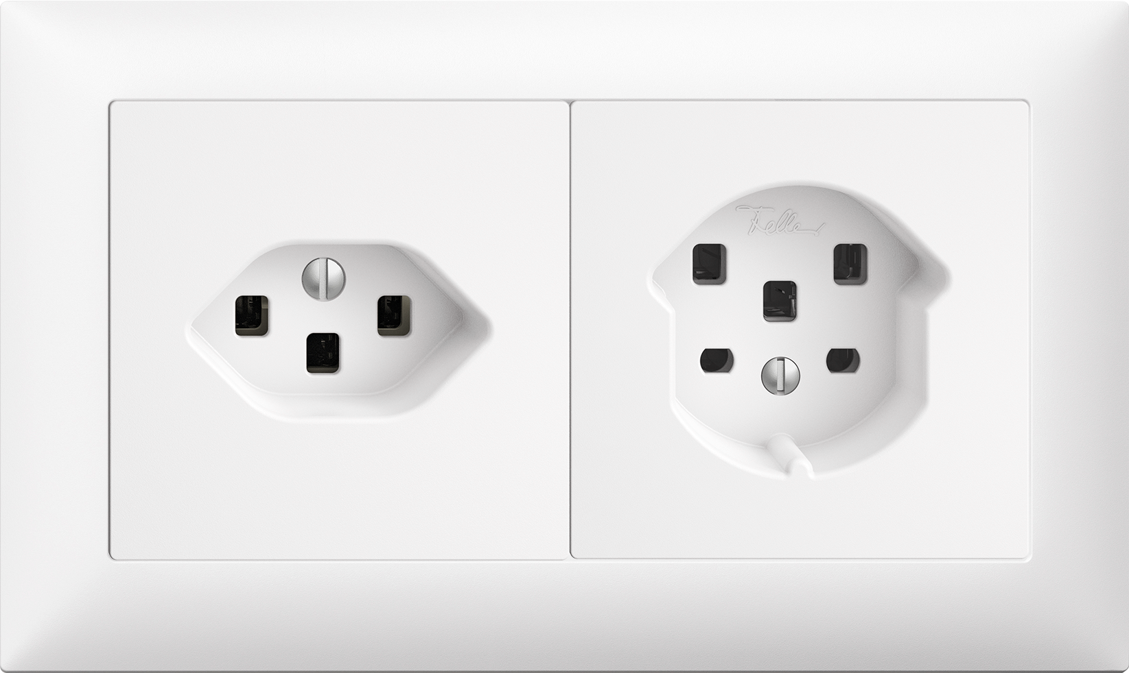 Combinaison ENC Edue 1×2, Prise T23 + T25 bc