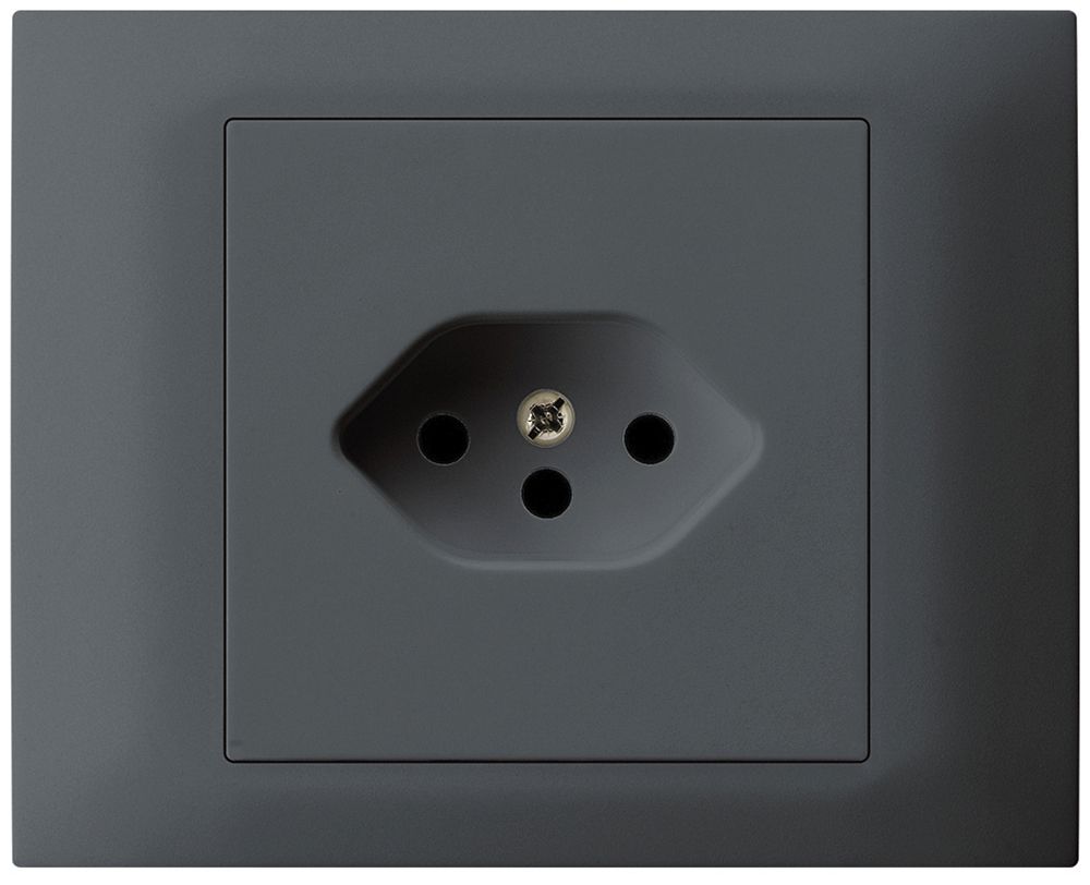 EB-Steckdose kallysto T13 anthrazit