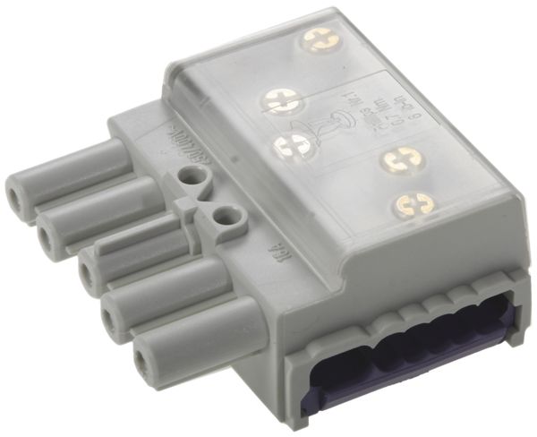 Abzweigdose Woertz für Flachkabel Combi/DALI 5P C1