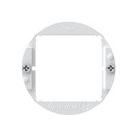 Befestigungsbügel Hager weiss