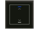 Pulsante KNX RGBW INC MDT BE-GTL10S.A1S 1t/2a vetro nero "persiana"