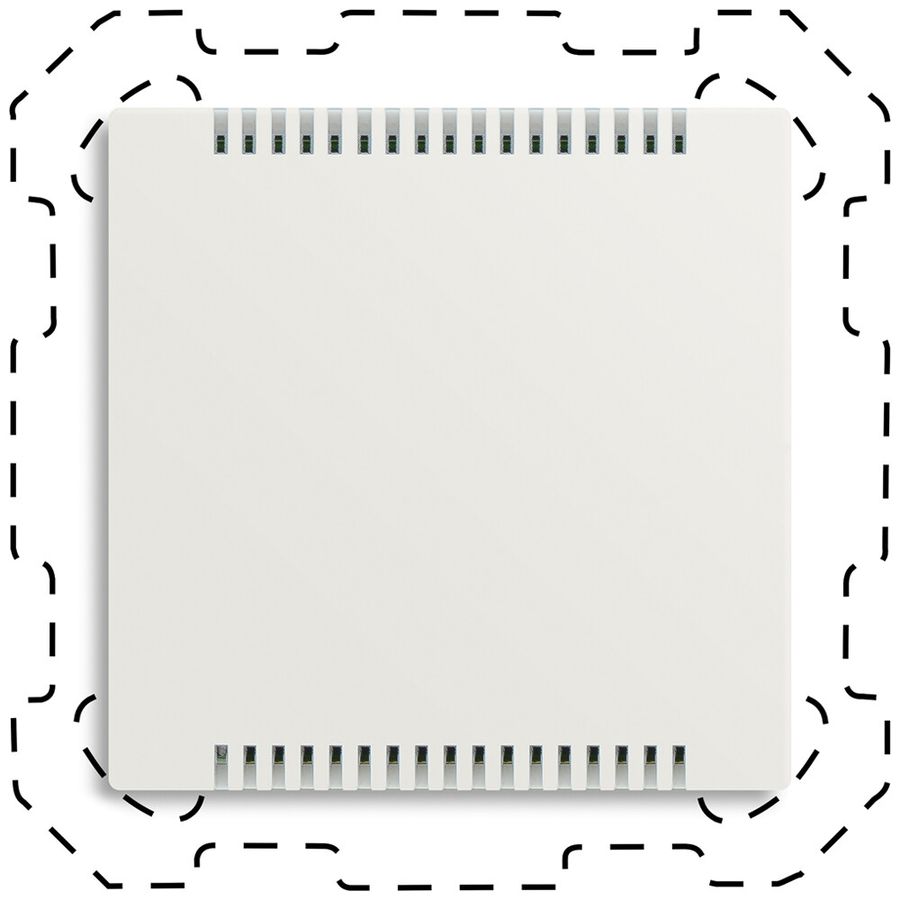 Sensore di qualità dell'aria KNX INS MDT SCN-CO2M6011.02 sensore CO2 bianco