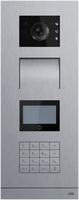 Station extérieure vidéo ABB-Welcome IP, ID, écran, clavier, 1/4, acier fin