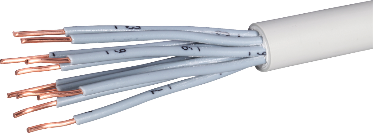 Kabel TT 10×1.5mm² 10L Nr.0-9 grau Eca