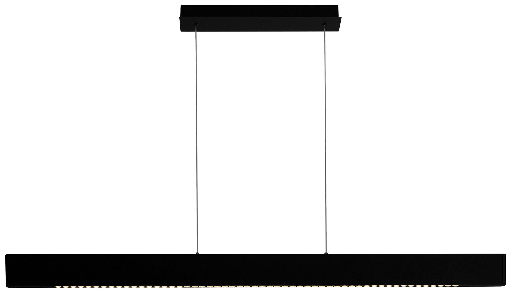 Lampada sospesa LED DOTLUX FINO 40W 1440lm 3000/4000/5700K 1200mm nero