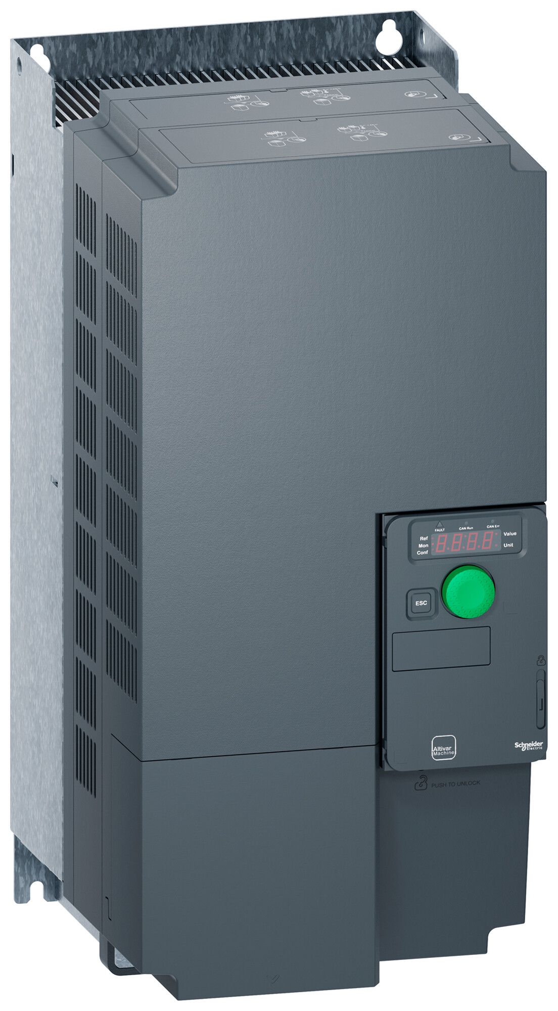 Frequenzumrichter ATV320 3L/3L 599Hz 46A 22kW Modbus Bremschopper