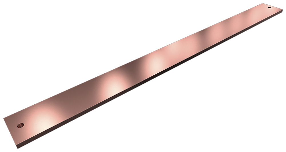Conduttore piatto Rittal SV 9686.580 rame E-Cu 900×80×10mm 2pz
