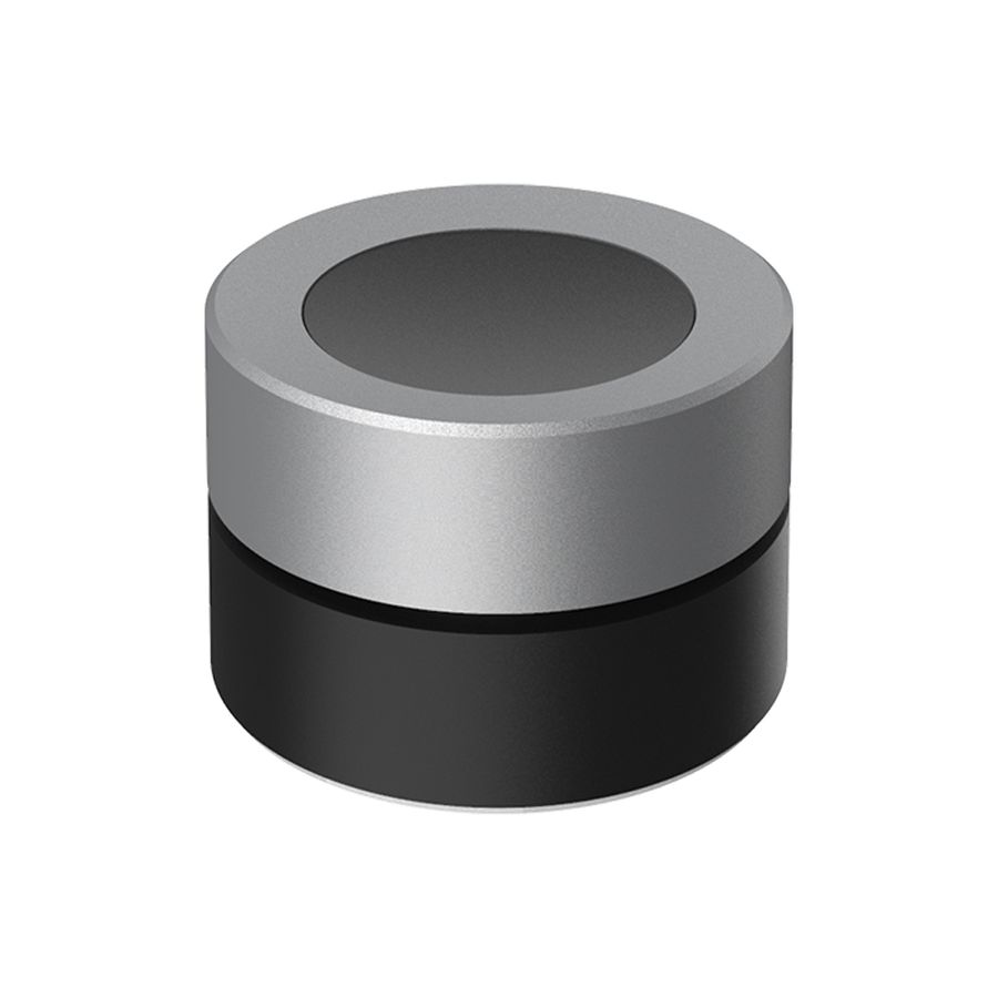 Funk-Drehdimmer grau-schwarz KnockautX, by BRELAG