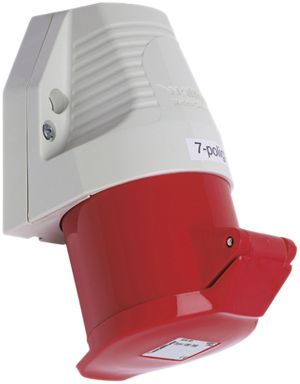 Presa murale AP CEEtyp 7L 32A IP44, 6h