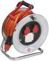 Kabelrolle BAT SK 320 Ø320mm 25m 5×2.5mm² 2×T23 2×T25 Stahl grau IP44