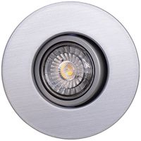 EB-LED-Leuchte Rondo Vari GU10 7W 230V ohne Leuchtmittel, alu