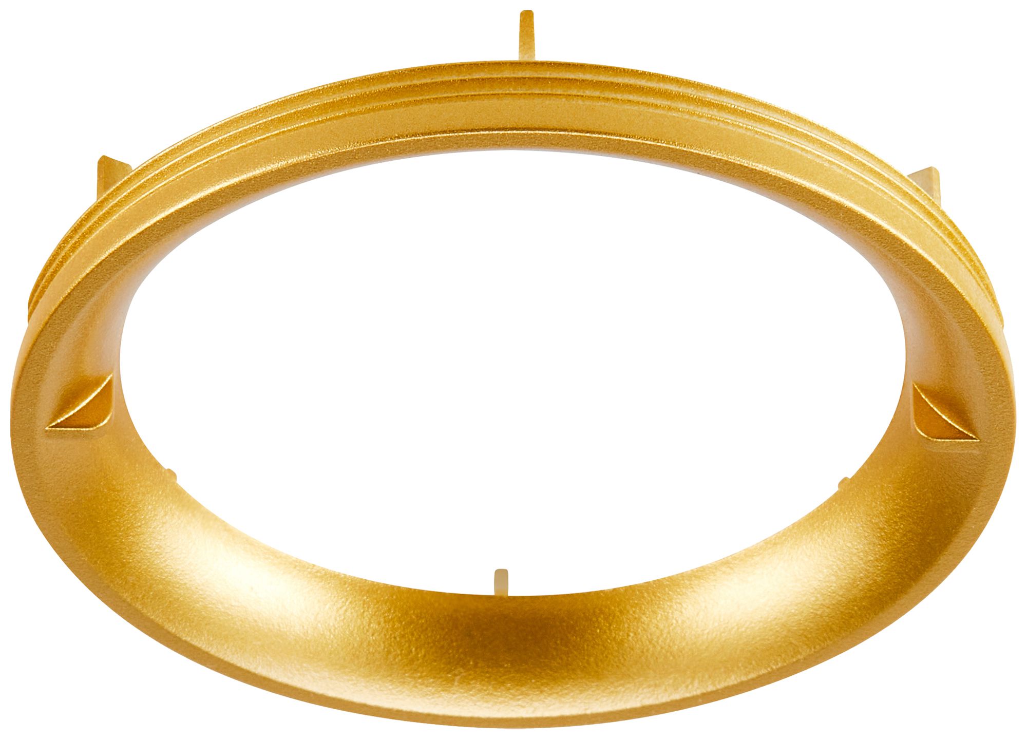 Reflektor Sylvania Pixo Kunststoff Ø80×10mm Gold 4 Stück