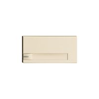 Tasto 1/2 KNX/elettronic.c. LED+cart. EDIZIOdue comando 1×crema