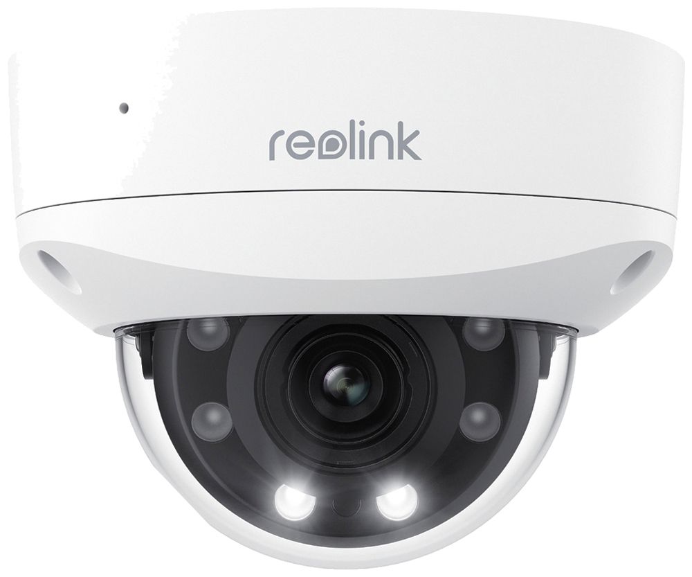 Caméra dôme Reolink P437 8MP 12VDC/PoE 31…100° IR+LED IP67