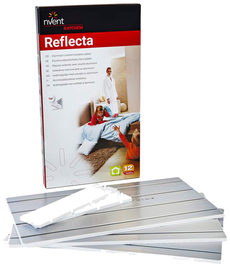 Dämmplatte nVent Aluminiumbeschichtet 3.12m²